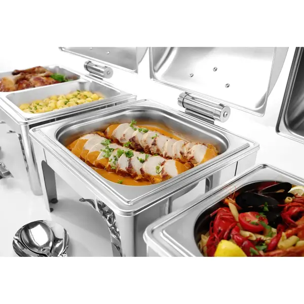 Chafing Dish | ProfiLine | RVS | 1/2 GN (4L) | 365x345x345(h)mm