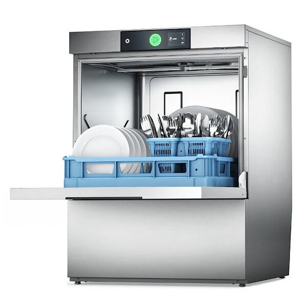 Horeca Vaatwasser | FPB | Mand 500x500 | 400V | Afvoerpomp | Zeeppomp | Naglanspomp | Touchscreen | 600x603x825(h)mm