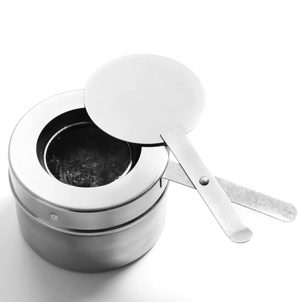 Set Brandpastahouders | Chafing Dishes | RVS | 2 Stuks |  Ø90x60(h)mm