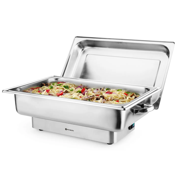 Chafing Dish | POLLINA | Elektrisch | ≤ 85°C | 0.85kW (230V) | 1/1 GN (9L) | 615x355x280(h)mm