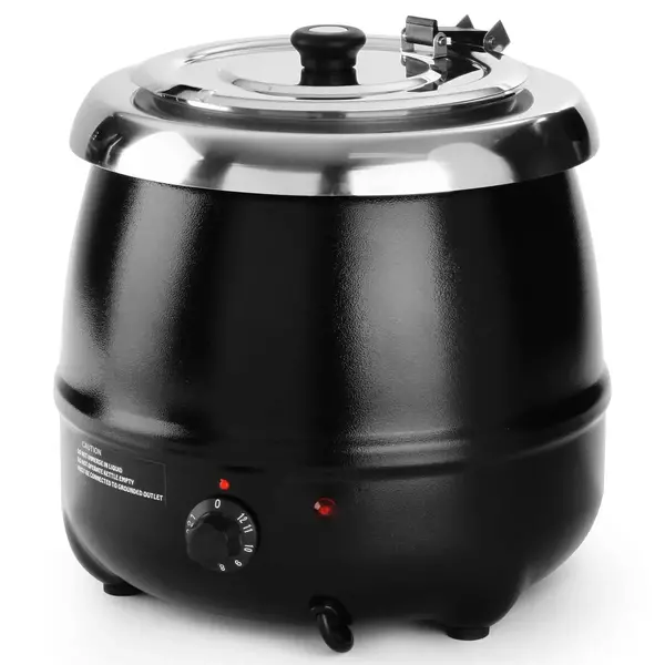 Soepketel | Zwart | 8L | 0.44kW | Ø340x360(h)mm