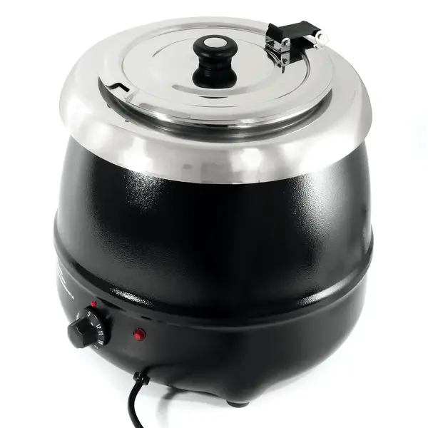 Soepketel | Zwart | 8L | 0.44kW | Ø340x360(h)mm