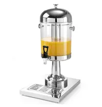 HENDI Drankendispenser | RVS | 1x 8L | Passief Koelbaar | 265x350x580(h)mm 