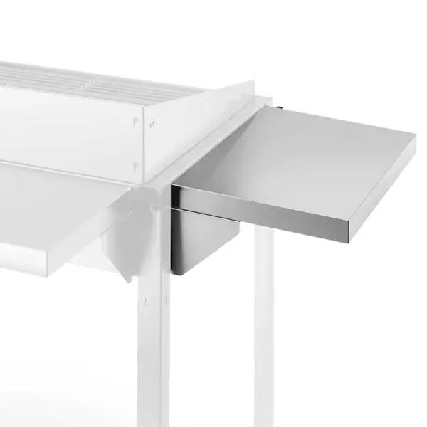 Zijwerkblad | HENDI GreenFire Barbecues | RVS | 480x298x160(h)mm