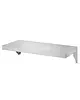 HENDI Achterblad | HENDI GreenFire Barbecues | RVS | 650x298x160(h)mm 