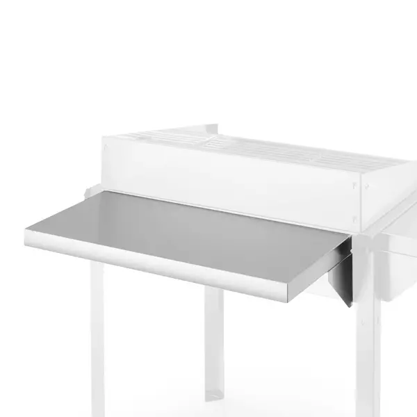 Achterblad | HENDI GreenFire Barbecues | RVS | 650x298x160(h)mm