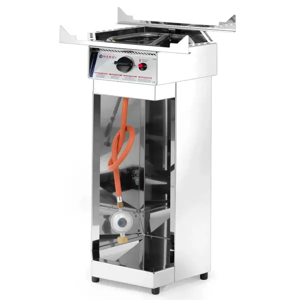 Paëllabrander | FIËSTA | Propaangas | 1 Brander | 4.8kW | Piëzo Ontsteking | Open Onderstel | Incl. Paëllapan | 600x600x870(h)mm