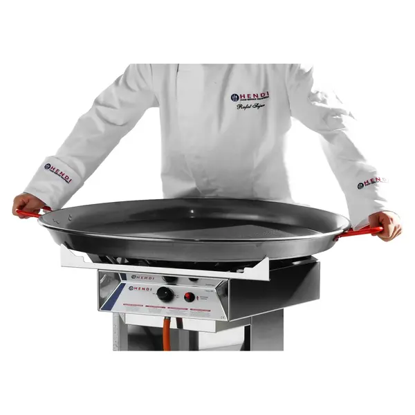 Paëllabrander | FIËSTA | Propaangas | 1 Brander | 4.8kW | Piëzo Ontsteking | Open Onderstel | Incl. Paëllapan | 600x600x870(h)mm