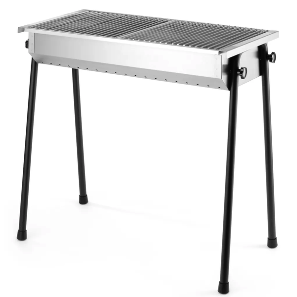 Barbecue | PATIO | Houtskool | 2 Roosters (690x345) | Asopvang | 770x380x760(h)mm