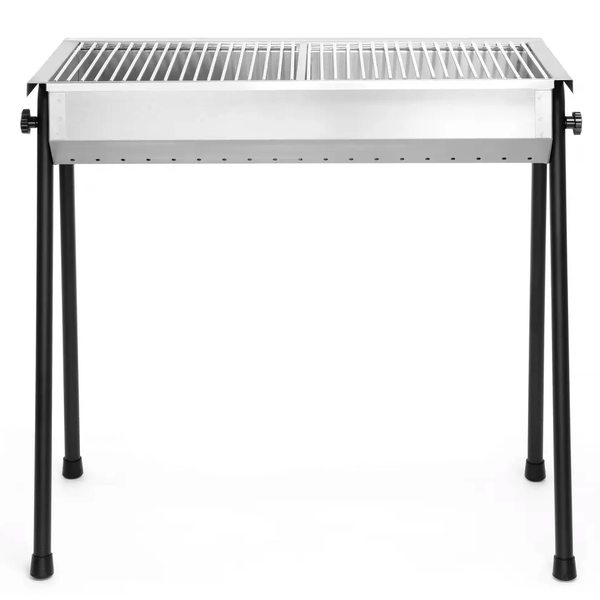 Barbecue | PATIO | Houtskool | 2 Roosters (690x345) | Asopvang | 770x380x760(h)mm