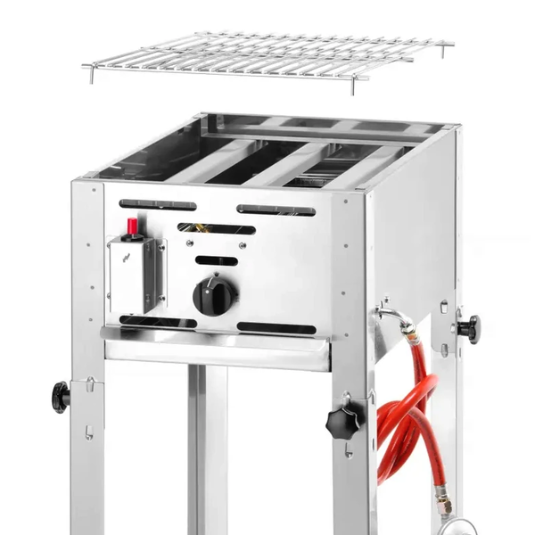 Rooster | HENDI GrillMaster Mini Barbecue | RVS | 340x540mm