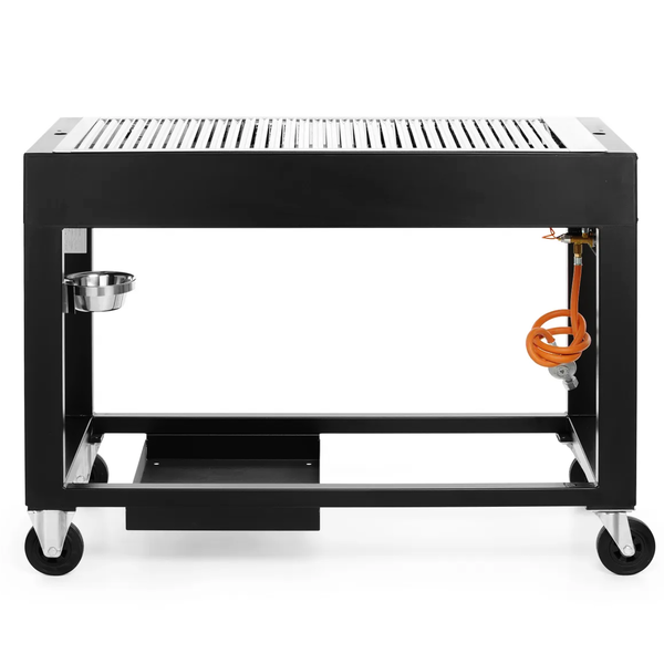 Barbecue | TAMPA | Propaangas | Roosters (1022x500) | 1 Brander | 10kW | Wielen (Geremd) | 1260x580x900(h)mm