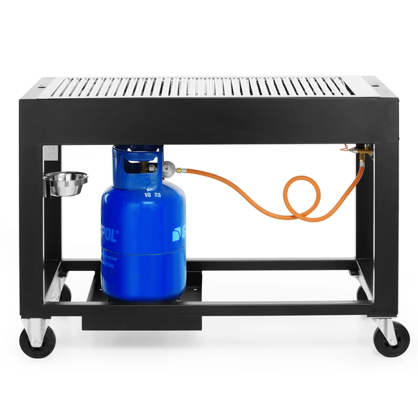 Barbecue | TAMPA | Propaangas | Roosters (1022x500) | 1 Brander | 10kW | Wielen (Geremd) | 1260x580x900(h)mm