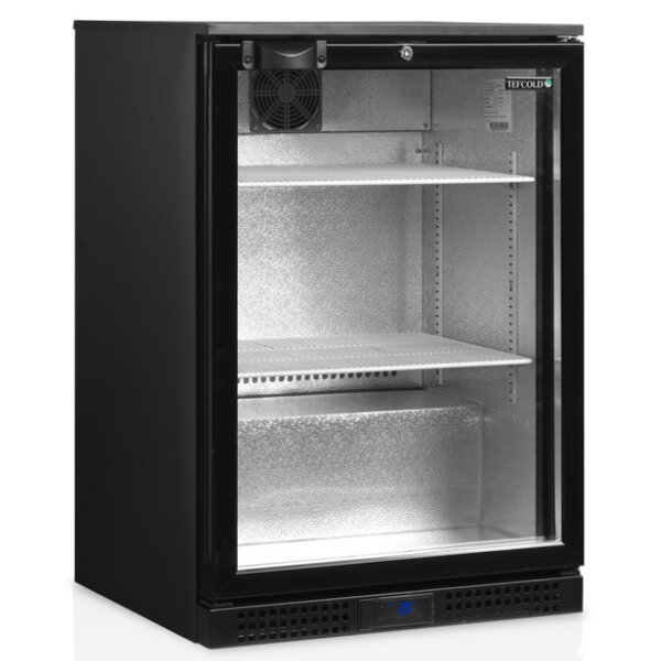 Barkoelkast | SERIE DB | Energiezuinig | 125L | Zwart | +2°C/+10°C | Geforceerd | 600x520x870(h)mm