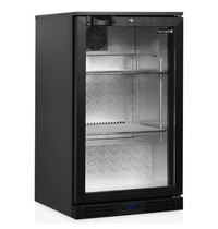 Tefcold Barkoelkast | SERIE BA | Energiezuinig | 105L | Zwart | +2°C/+10°C | Geforceerd | 500x520x870(h)mm 