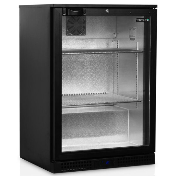 Barkoelkast | SERIE BA | Energiezuinig | 125L | Zwart | +2°C/+10°C | Geforceerd | 600x520x870(h)mm