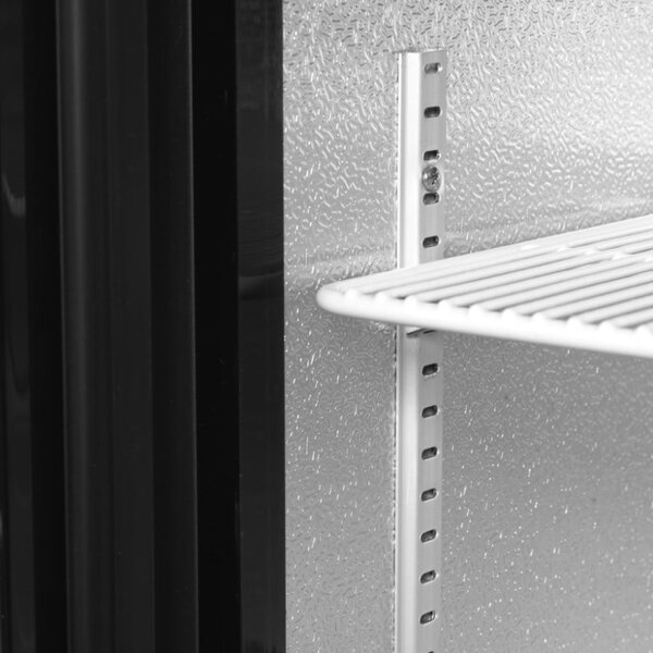Barkoelkast | SERIE DB | Energiezuinig | 190L | Zwart | +2°C/+10°C | Geforceerd | Draaideuren | 900x520x870(h)mm