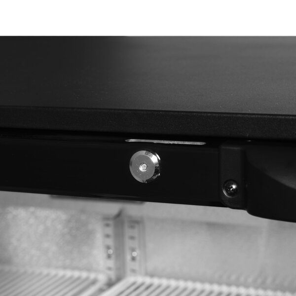 Barkoelkast | SERIE DB | Energiezuinig | 190L | Zwart | +2°C/+10°C | Geforceerd | Draaideuren | 900x520x870(h)mm