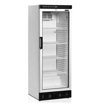 Tefcold Drankenkoeling | SERIE FS | 290L | Wit/Zwart | +2°C/+10°C | Statisch + Ventilator | Wielen | 595x640x1635(h)mm 