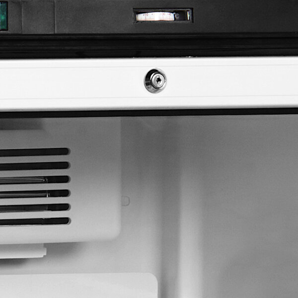 Drankenkoeling | SERIE FS | 372L | Wit/Zwart | +2°C/+10°C | Statisch + Ventilator | 2 Deuren (Verticaal) | Wielen | 595x640x1840(h)mm