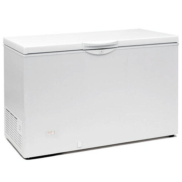 Koelkist | EBC | Wit | 352L | +3°C/+10°C | Statisch | Kanteldeksel | Wielen | 1326x696x857(h)mm
