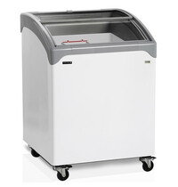 Tefcold Vrieskist | ICECREAM | 130L | Wit/Grijs | -14°C/-24°C | Statisch | Schuifdeksels | 665x665x918(h)mm