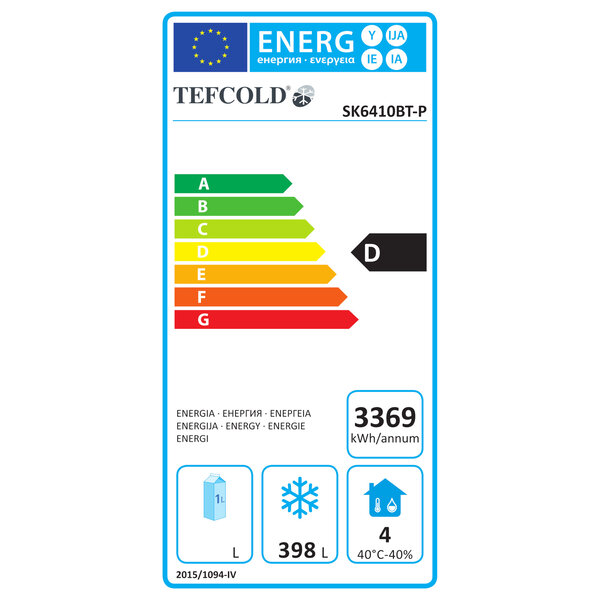 Vrieswerkbank | 480L | 4 Deuren | -10°C/-20°C | Geforceerd | Werkblad Afneembaar | 2230x600x880(h)mm
