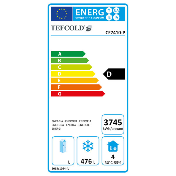 Vrieswerkbank | 553L | 4 Deuren (1/1 GN) | -10°C/-20°C | Geforceerd | Werkblad Afneembaar | 2230x700x880(h)mm