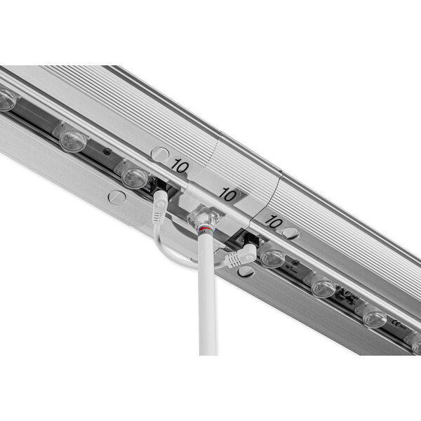LED-Frame | PRO | Aluminium | Dubbelzijdig | Incl. Rolkoffer | 45W (230V) | 4000x120x2500(h)mm