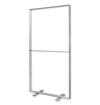 Luxus LED-Frame | BOX | Aluminium | Dubbelzijdig | 100W (230V) | Modulair | 1000x80x2000(h)mm 