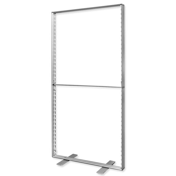 LED-Frame | BOX | Aluminium | Dubbelzijdig | 120W (230V) | Modulair | 1000x80x2500(h)mm