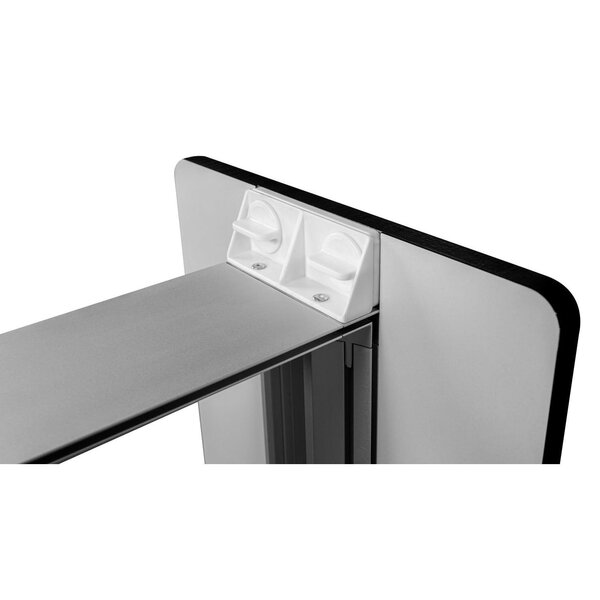 LED-Counter | BOX | Aluminium | Dubbelzijdig | 96W (230V) | Incl. Draagtas | 1080x290x1030(h)mm