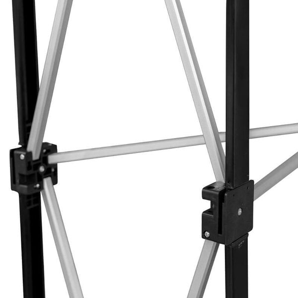 Beurswand | POP UP ARC | Opvouwbaar | Incl. Wandpanelen + Rolkoffer | 2700x680x2300(h)mm