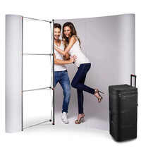 Luxus Beurswand | MAGNETIC ARC | Opvouwbaar | Incl. Wandpanelen + Roltas | 2460x660x2300(h)mm