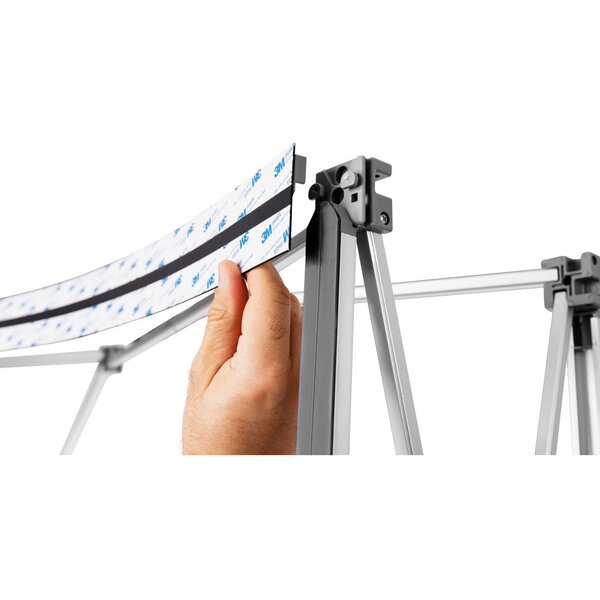 Beurswand | MAGNETIC ARC | Opvouwbaar | Incl. Wandpanelen + Roltas | 3000x960x2300(h)mm