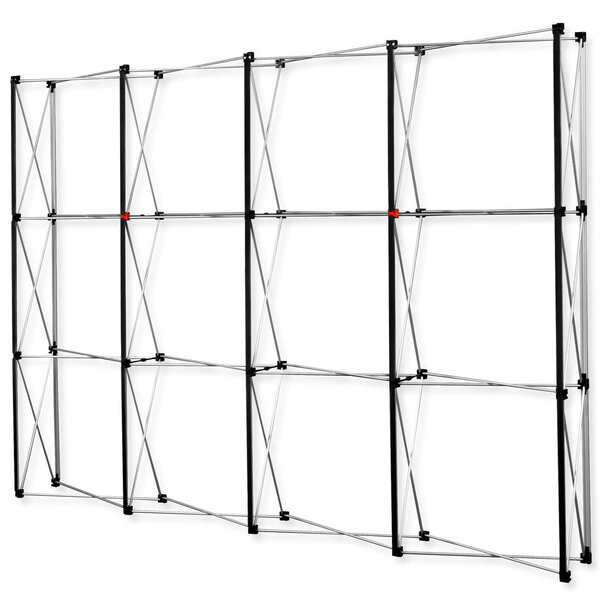 Beurswand | PREMIUM | Opvouwbaar (Semi-Automatisch)  | Incl. Wandpanelen + Rolkoffer | 2960x310x2230(h)mm