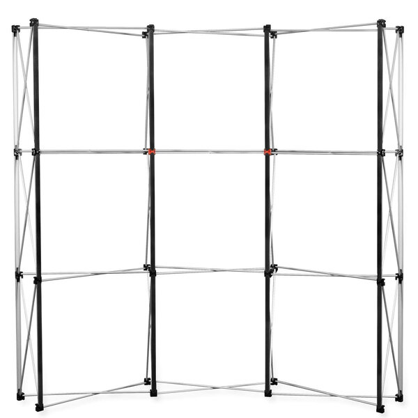 Beurswand  | PREMIUM ARC | Opvouwbaar (Semi-Automatisch)  | Incl. Wandpanelen + Rolkoffer | 2170x500x2230(h)mm