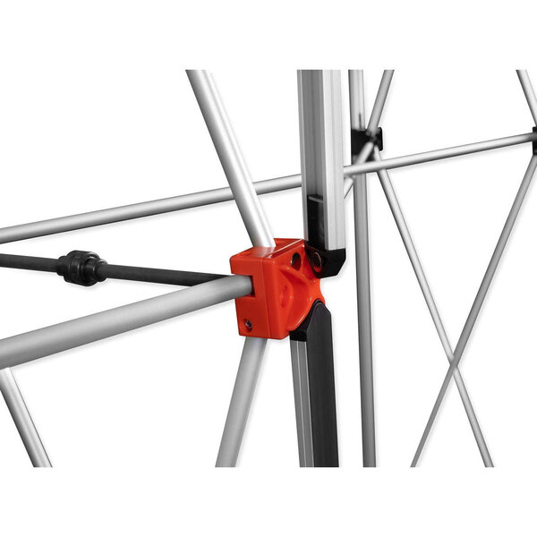 Beurswand | PREMIUM ARC | Opvouwbaar (Semi-Automatisch)  | Incl. Wandpanelen + Rolkoffer | 2860x500x2230(h)mm