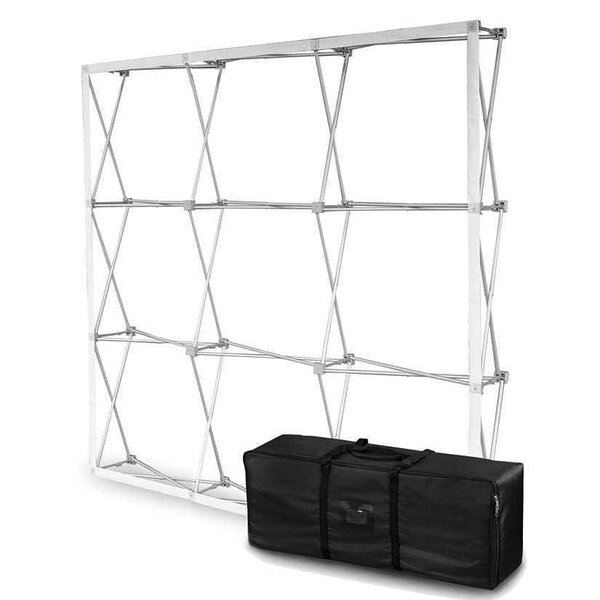 Beurswand | VELCRO | Opvouwbaar | Incl. Draagtas | 2260x300x2260(h)mm