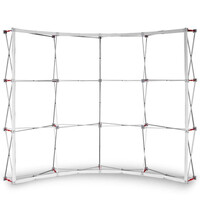 Luxus Beurswand | VELCRO ARC | Opvouwbaar | Incl. Draagtas | 2800x950x2260(h)mm 
