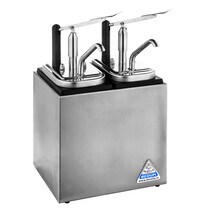 Bereila Sausdispenser | RVS | 2 NEOdis Dispensers (2x 3L) | Instelbare Porties | 245x200x235(h)mm 