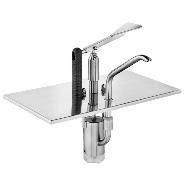 Heveldispenser | NEOdis | 1/4 GN (Middenuitloop) | Instelbare Porties | Diepte 150mm