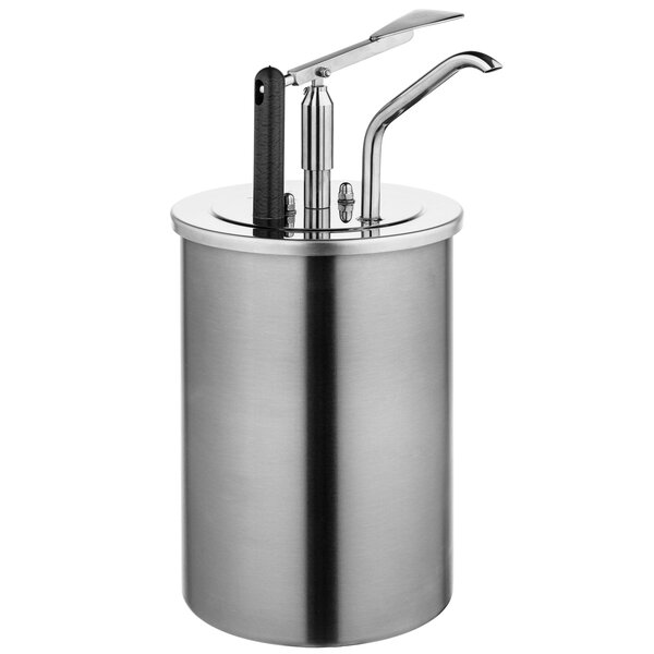 Heveldispenser + Container | NEOdis | RVS | 3L | Instelbare Porties | Ø165mm