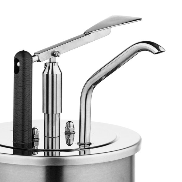 Heveldispenser + Container | NEOdis | RVS | 3L | Instelbare Porties | Ø165mm