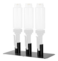 Bereila Voetplaat | Bereila ASEPT FIFO/MAX | 3 Dispenserhouders 