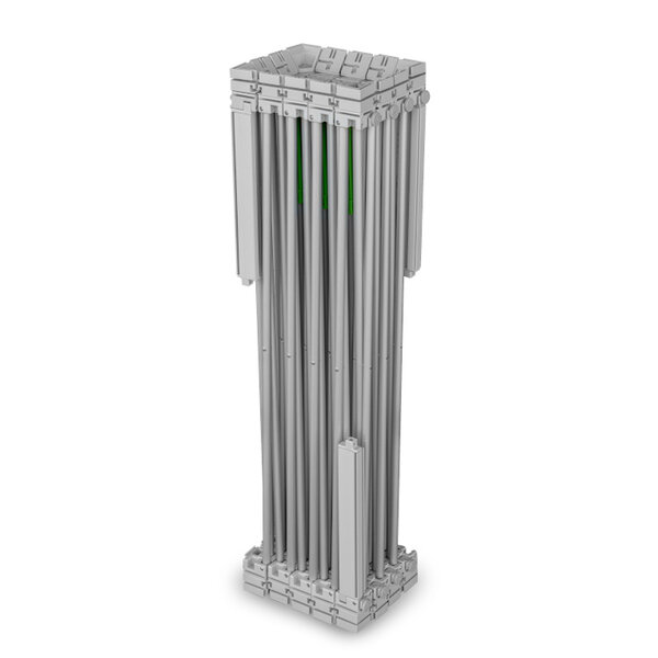 Beurswand | PRESTON ARC | Opvouwbaar | Dubbelzijdig | Incl. Draagtas | Optioneel Interne Verlichting | 2200x3000(h)mm