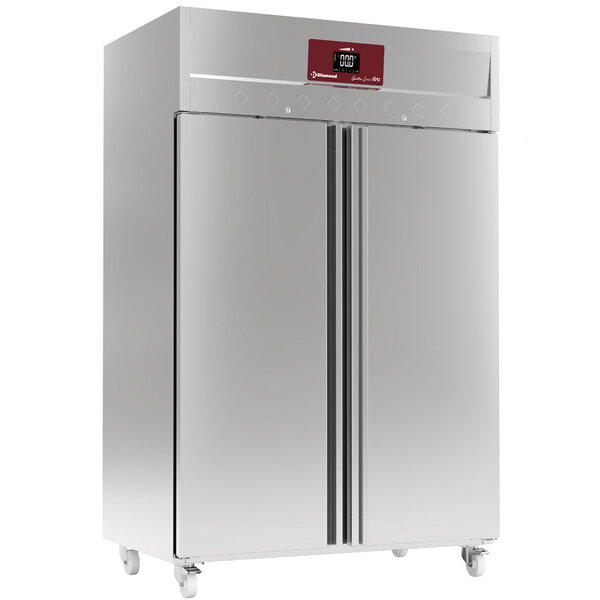 Koelkast | GastroLine | 1400L (2/1 GN) | RVS | -2°C/+8°C | Geforceerd | Wielen (Geremd) | 1358x856x2145(h)mm