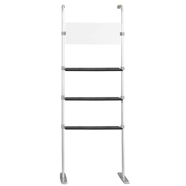 Schappensysteem | ATLANTIS | 3 Vlakke Schappen + Infopaneel | 750x310x2250(h)mm