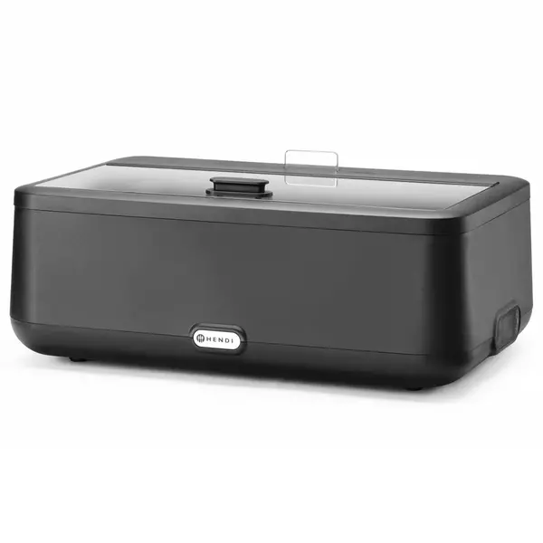 Chafing Dish | UNIQ (Design by Bronwasser) | Elektrisch | 35°C/85°C | 0.7kW (230V) | 1/1 GN | 607x402x250(h)mm