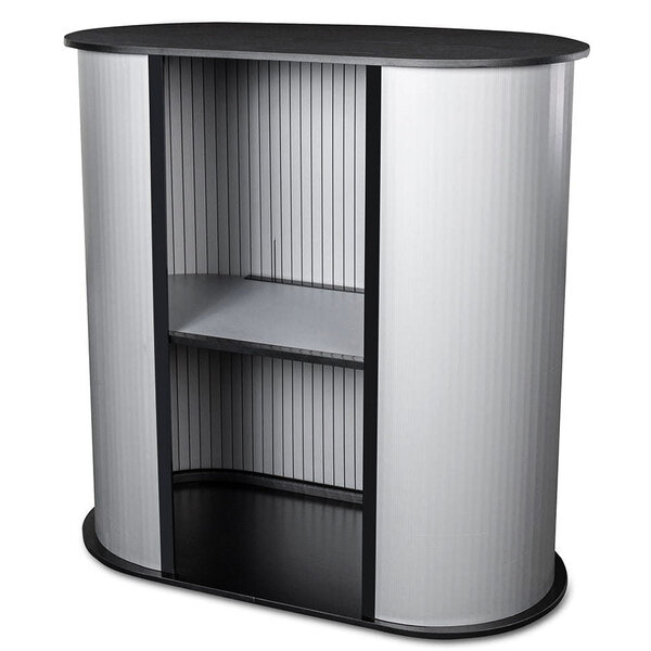 Counter | PROMO | Demonteerbaar | Voor-/Zijkanten Beprintbaar | Interne Schappen | Incl. Draagtas | 910x460x930(h)mm